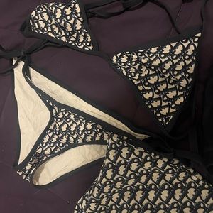 Dior bikini TOP ONLY